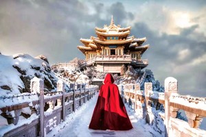 【2月15号前早鸟价】3.5-8少林寺-老君山-龙门石窟雪景圣地老君山&中岳嵩山，看少林功夫，游第一古刹白马寺