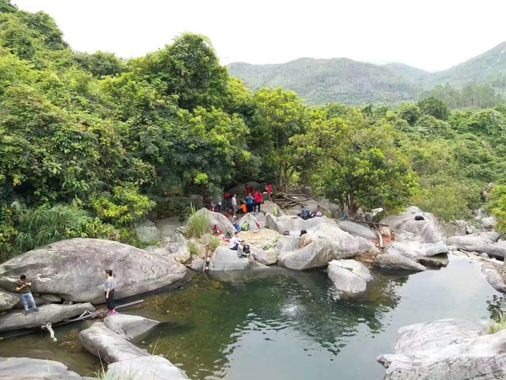 5深圳最美溪谷"情人谷"溯溪,泡潭子,野炊.