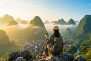 【成行招募】5.1十大经典徒步漓江徒步，探秘原生态喀斯特溶洞，步入现实版的千里江山图5天