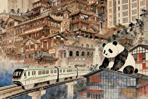【双城记 · 蓉渝双面人生】6天5晚高铁轻奢联游·一面是成都的闲，一面是重庆的烈，2人起发团