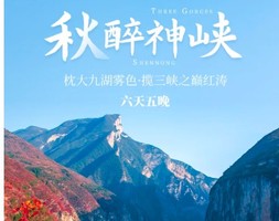 秋醉神峡 | 六天五晚 枕神农架大九湖雾色·揽三峡之巅红涛