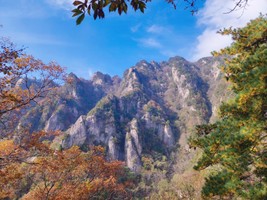 11月2日 登高玉山蓝河，俯瞰秀美蓝田山秋景