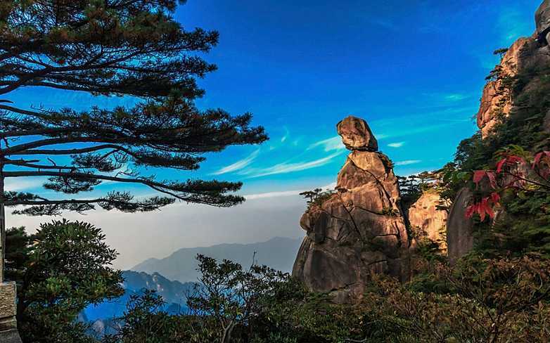 三清山思春女神和巨蟒出山,万笏朝天,天狗望月等