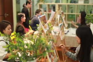 零基础成人油画体验课—为你而来，其实你也很有艺术细胞哦