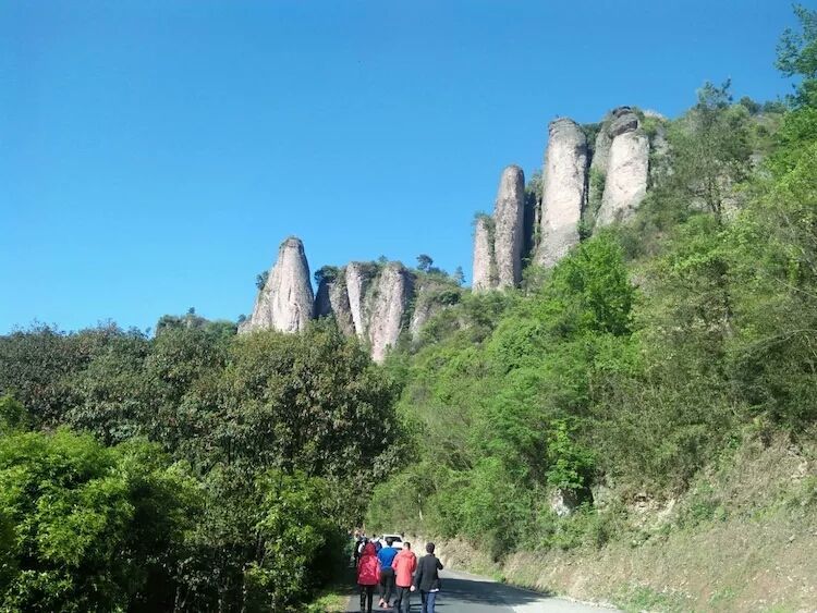 2018-9-15-16新昌天姥山,百丈崖穿越