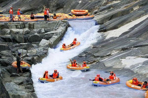 【特价漂流】8.14（周日）桐庐雪山激流回旋漂流，没点胆子真的不要来！