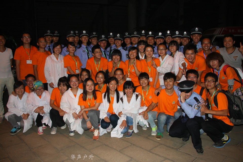 部分义工合影