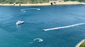 香港麦理浩径正向顺走一二段+塔门岛 / 破边洲、 麦径东坝联合国地质公园、浪茄、西湾、咸田、塔门、彩虹