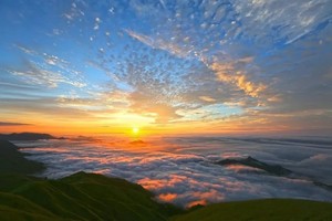 周六晚出发【夜爬三官山】粤西版高山草甸：特种兵追踪星空云海