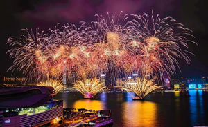 【香港初二烟花汇演】大年初二香港迎新春烟花汇演+港岛径龙脊+大浪湾+长洲岛+南丫岛