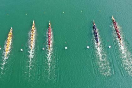 主题团建｜拓展项目：赛龙舟