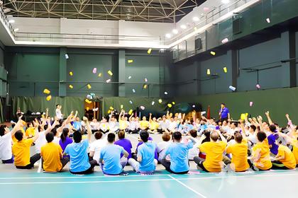 【音乐杯子舞 大型室内集体项目】创意主题团建