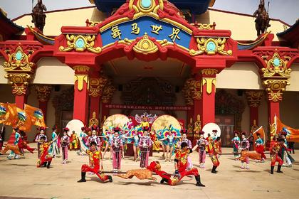 【无边绿翠凭羊牧，一马飞歌醉碧宵】舞马世界2日主题团建