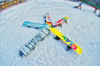 【云佛山滑雪+攀登水长城】谁说冬季无攀登