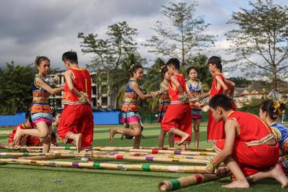 【舞蹈主题创意团建】一日竹竿舞