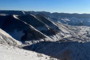 1日｜麻田岭踏雪｜北京周边徒步踏雪好去处の河北小天山-京西香格里拉10公里小环穿