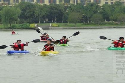 【团队竞速】金海湖皮划艇1日主题团建