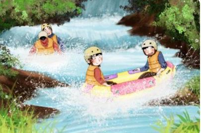 【十渡素质拓展+高山漂流】增强团队凝聚力