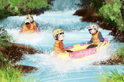 【十渡誓言玻璃栈道+漂流+真人CS】打卡心跳项目