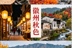 【徽州觅秋】11月14-16日篁岭晒秋+卢村+塔川秋色+文艺碧山村+宏村3日行