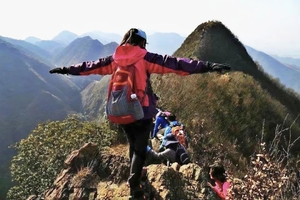 【周六-户外】3.7 大冶龙角山，攀爬登山一日登山/徒步