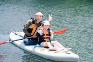 【暮色浆声●东湖浆板】亲子、成人、家庭划破江城夏日炎热，收藏一场心跳与涟漪的日落！