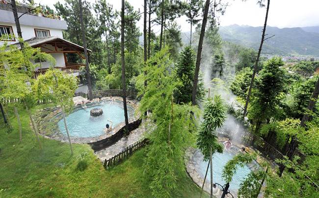 武汉江夏龙泉山庄风景区