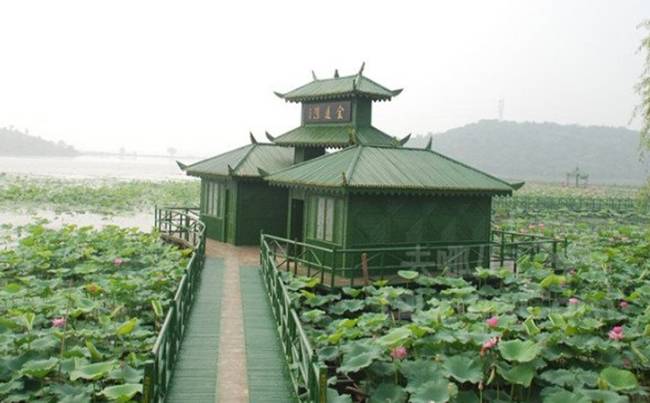 武汉蔡甸金龙水寨度假村