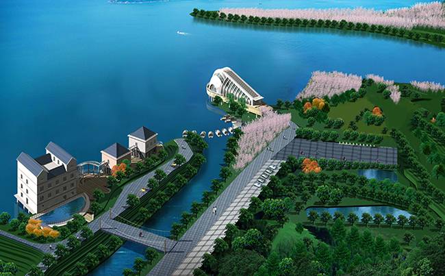 孝感桃园水乡度假村拓展基地