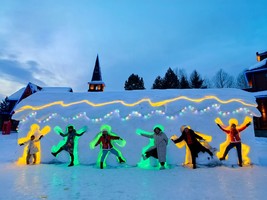 【漠河寻北】11月-2月，天天发团，雪国列车小团，保成行，北极，北红村，圣诞村，龙江第一湾，白桦林+马拉爬犁+驯鹿+滑雪