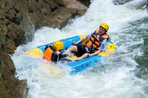 【激情漂流】8.2 建德卧龙峡，峡谷刺激漂流，感受卧龙胜境，17°c山泉漂流
