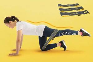 锐思健身针织翘臀圈弹力带