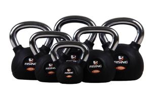 RISING锐思 壶铃 黑色包胶带把手亚玲