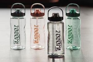 大容量健身吸管便携太空水壶