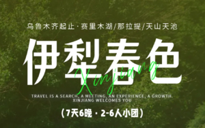 新疆伊犁丨天山天池-赛里木湖-杏花谷或恰西-那拉提-维族村-大西沟或沙漠 | 7天6晚