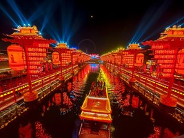 元旦2天【河头老街】唐城水秀の河头老街-打卡唐山宴-唐山地震纪念馆-滦州古城