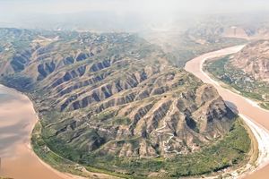 国庆4天•黄河徒步｜黄河秘境徒步の黄河大梯子崖-鹳雀楼-小西天-禹门口-黄河大铁牛
