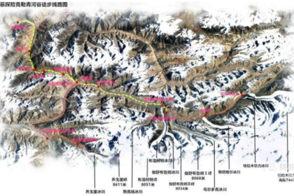 2022喀喇昆侖中巴邊境,克勒青河谷仰望僑戈里峰徒步22天
