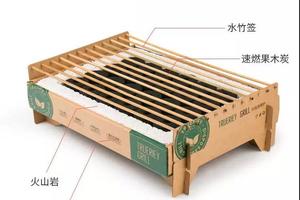 【尚友商城•一次性烧烤架】 吃货必备神器，超级简单易用环保的一次性烧烤架，无烟无明火！江浙沪包邮