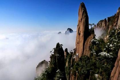 2018年1月25/26日(周四周五),三清山观奇峰,看雪景雾松休闲2日游