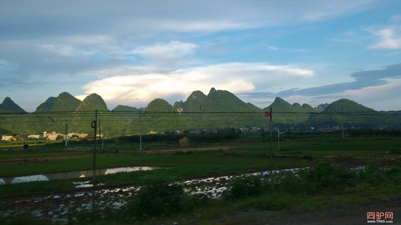 随手在车上一拍，美景无敌。