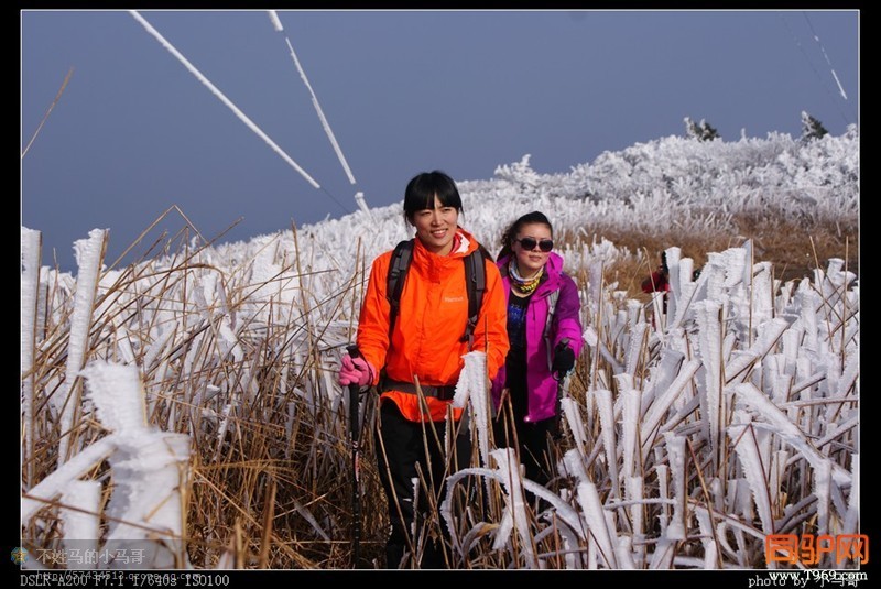 冰花很美，人更美