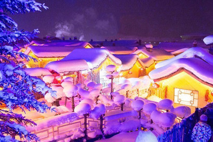 2019跨年雪界东北 哈尔滨赏冰雕-松花江玩冰江-雪乡-雾松岛--长白山-滑雪-吉林6日户外深度旅行
