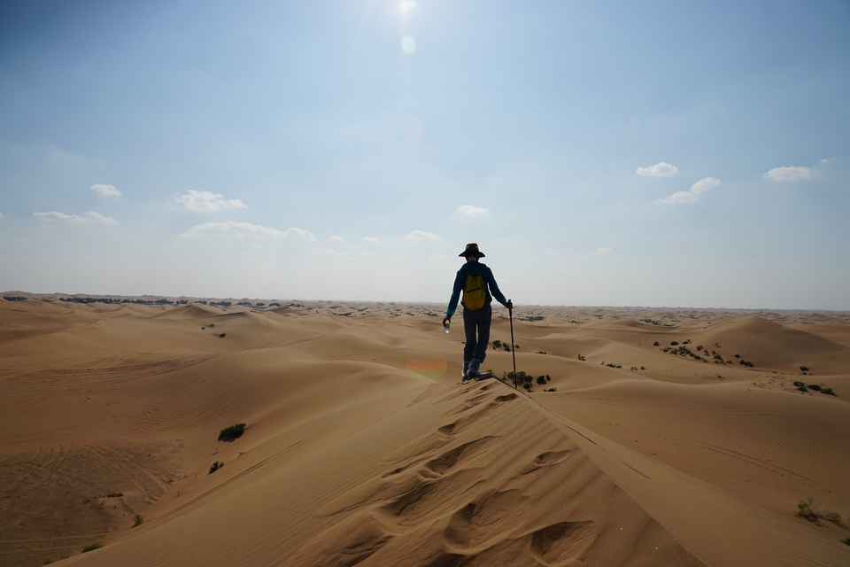 沙漠徒步