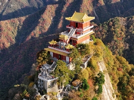 【120天秦岭打卡】11.9 南五台丨登佛教圣地南五台，看烟波浩渺入禅境