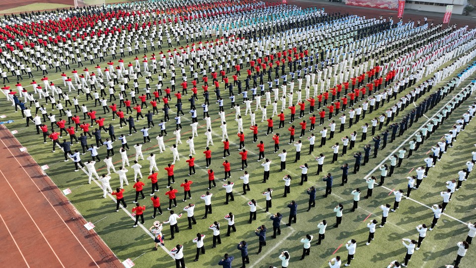 千人广播体操展演