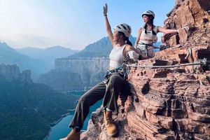 【周二/四/六發(fā)團(tuán)】380元：寶泉大峽谷+寶泉崖天下，純玩二日游