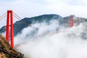 【5.1-5發(fā)團】128元：沂蒙山-天蒙玻璃橋，一日游