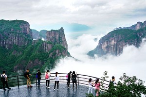 【4.4發(fā)團】580元：夢幻神仙居+魯迅故居+桐江書院+皤灘古鎮(zhèn)+網(wǎng)紅如意橋，純玩三日游