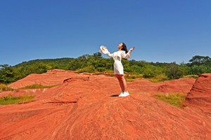 【11.15/16发团】108元：安徽红石峡，赏丹霞地貌，一日活动